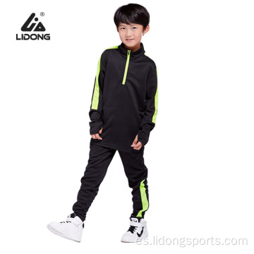 Wholasale Children Track Spack Sportwear Sportwear para niños de alta calidad